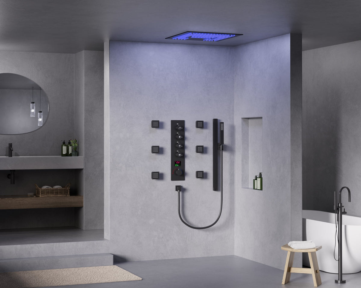 Finding the Best Rain Shower Systems for a Spa Experience