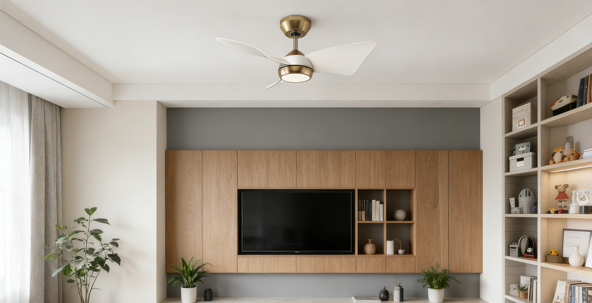 APP control fan light for smart home