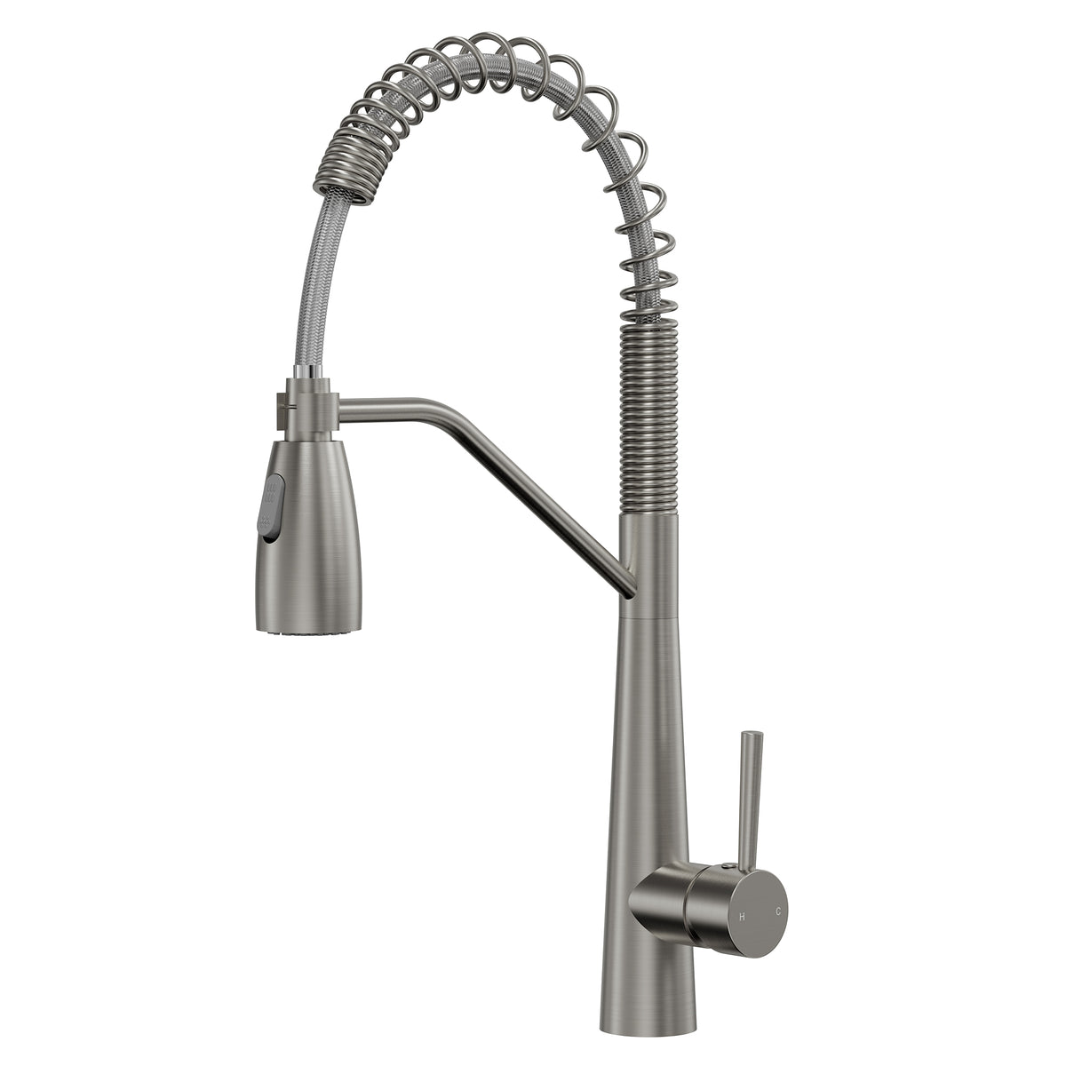 Single-Handle Pre-Rinse Spring Pull-Down Kitchen Faucet