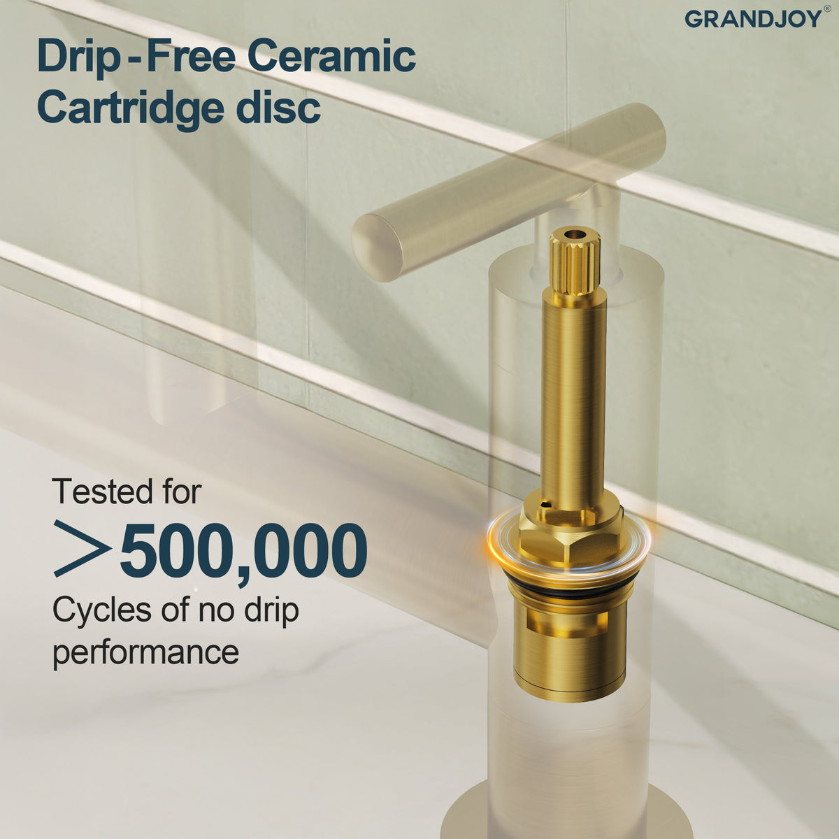 Two-Hole Deck-Mount Bridge Kitchen Faucet With Side Sprayer