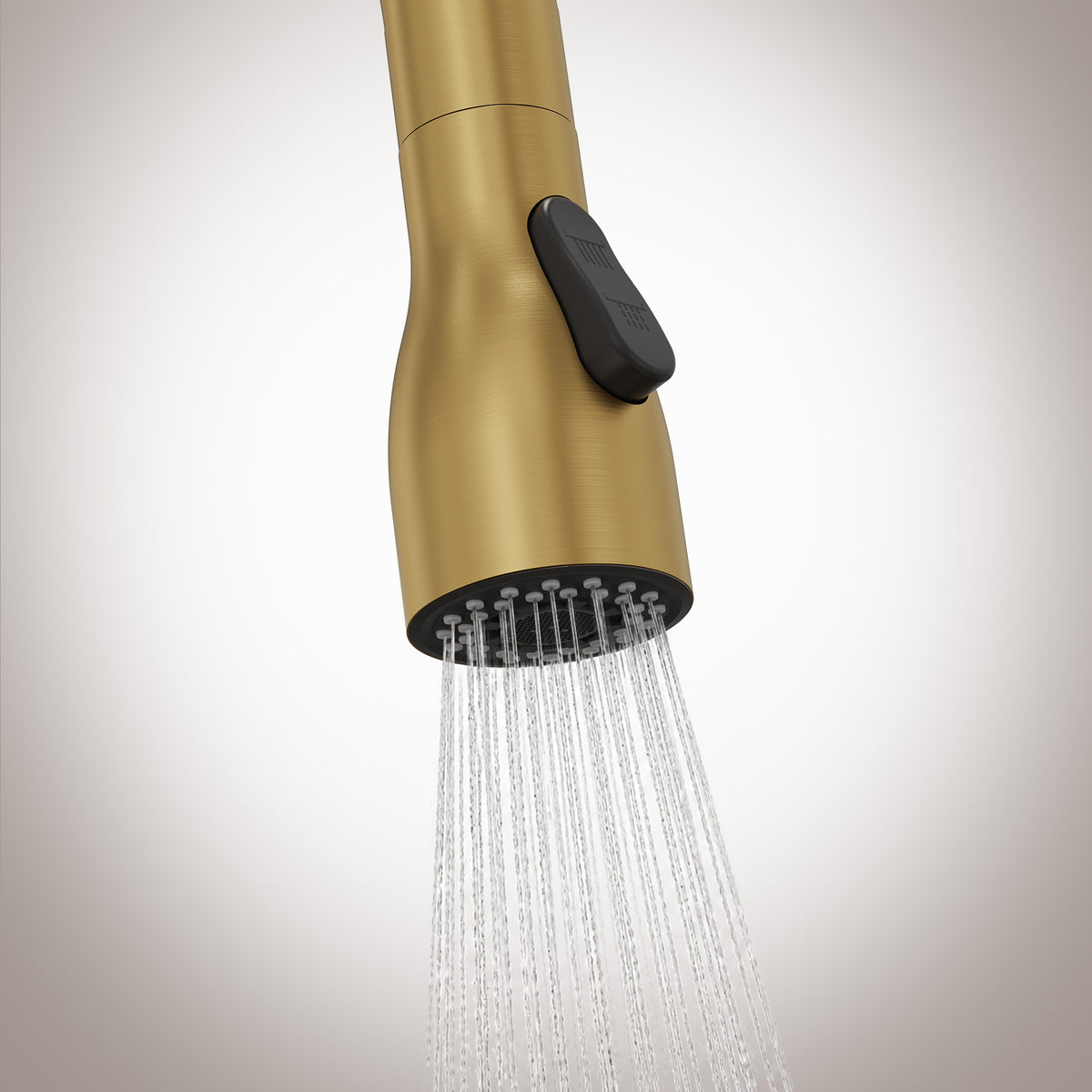 Single-Handle Pull-Down Kitchen Faucet With Dual Spray Modes