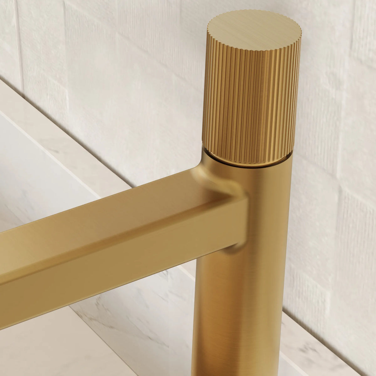 Single-Handle Vessel Bathroom Sink Faucet With Pop-Up Drain
