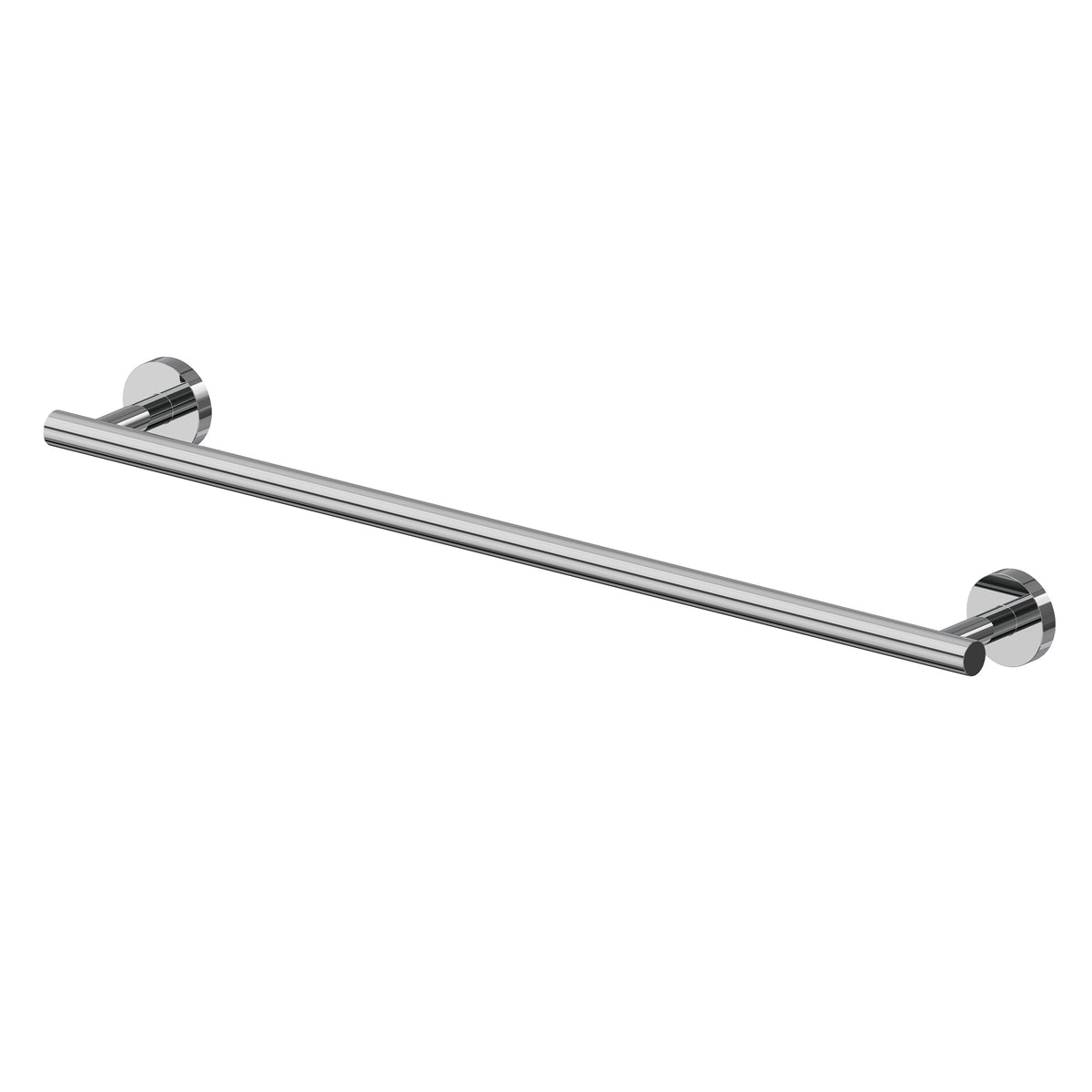 23.6-Inch Wall-Mounted Stainless Steel Bathroom Towel Bar for Daily Storage