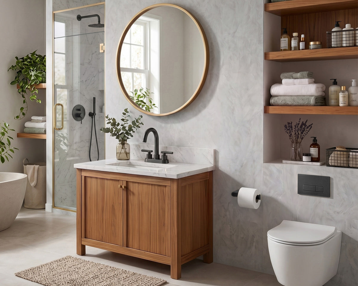 Wall-Mounted Stainless Steel Toilet Paper Holder for Bathroom Organization