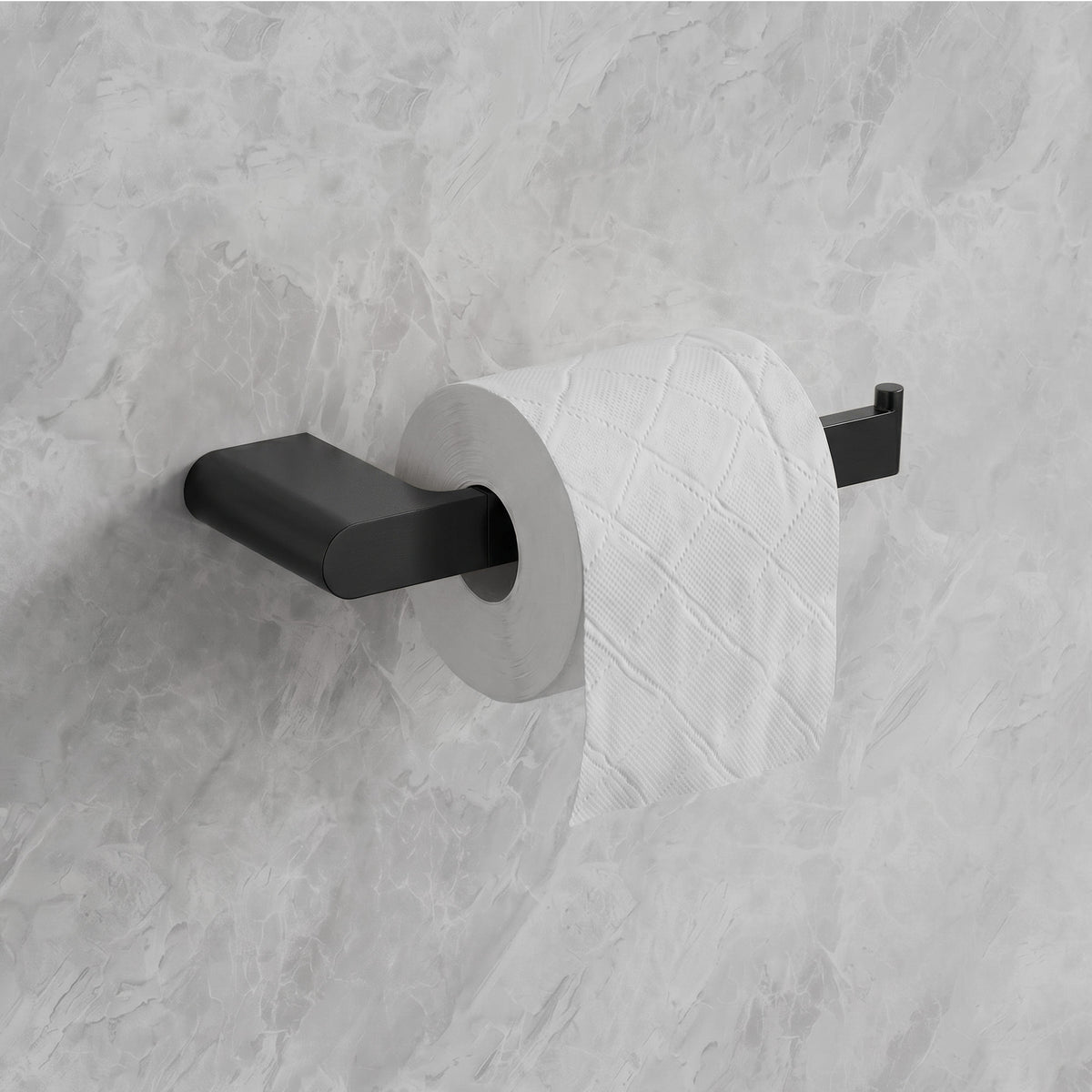 Wall-Mounted Stainless Steel Toilet Paper Holder for Bathroom Organization