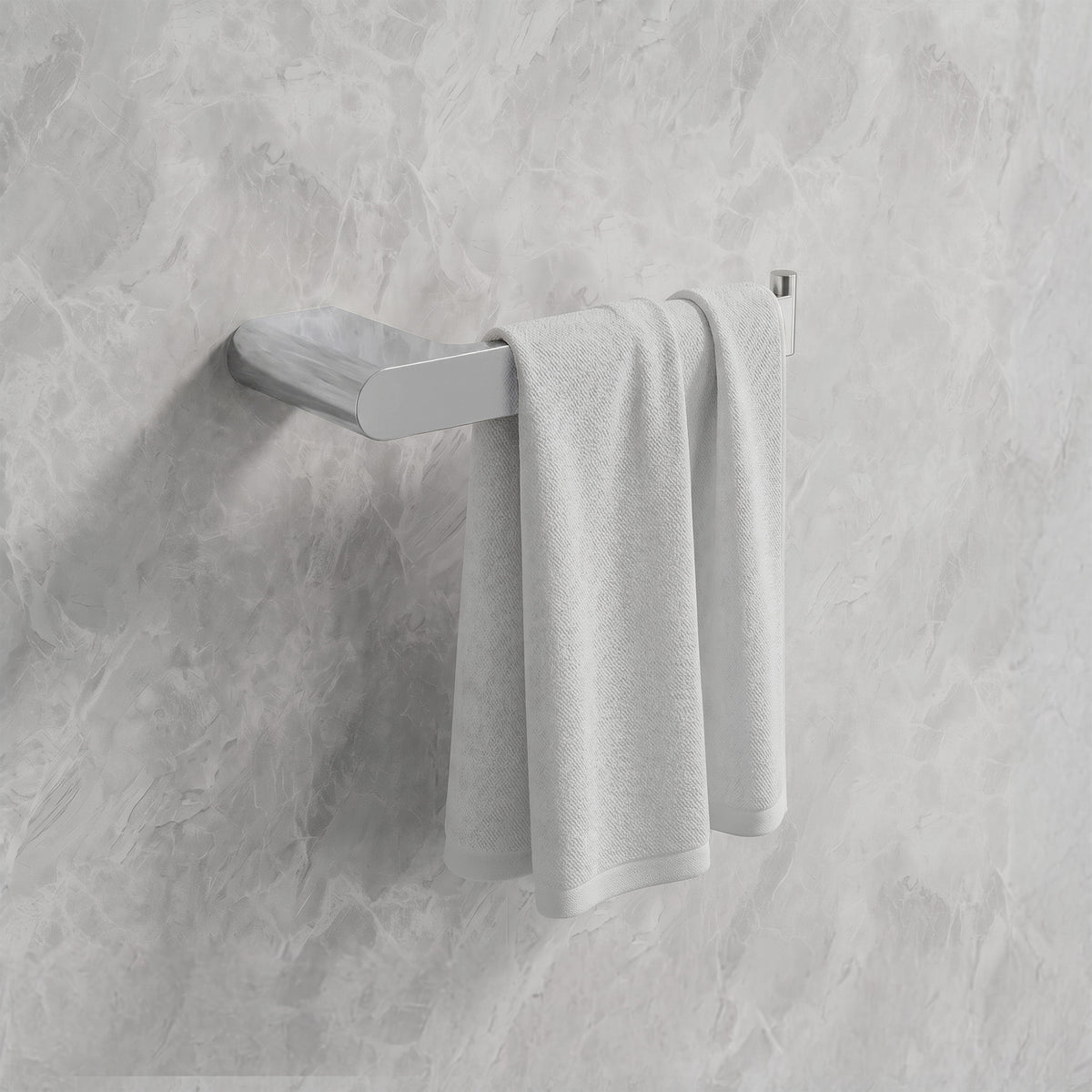 Wall-Mounted Stainless Steel Toilet Paper Holder for Bathroom Organization