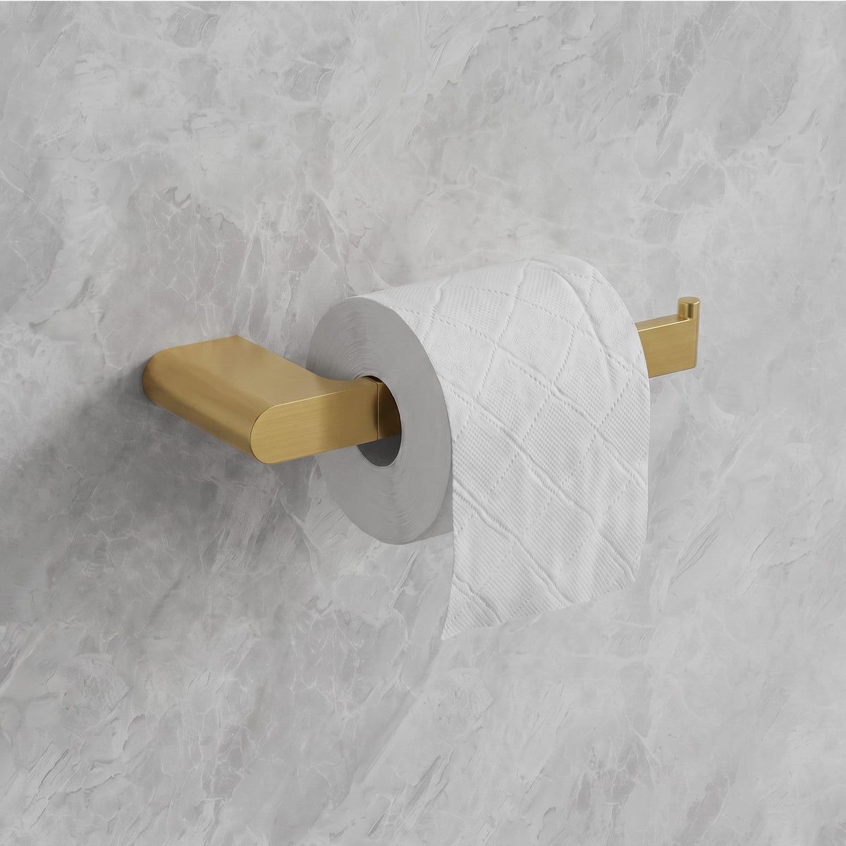 Wall-Mounted Stainless Steel Toilet Paper Holder for Bathroom Organization