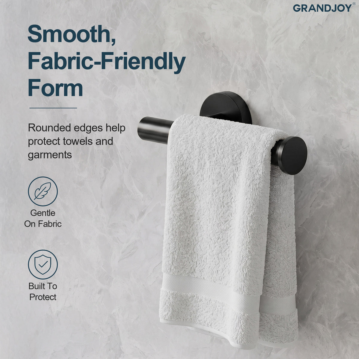 Round Wall-Mounted Stainless Steel Toilet Paper Holder for Bathroom Organization