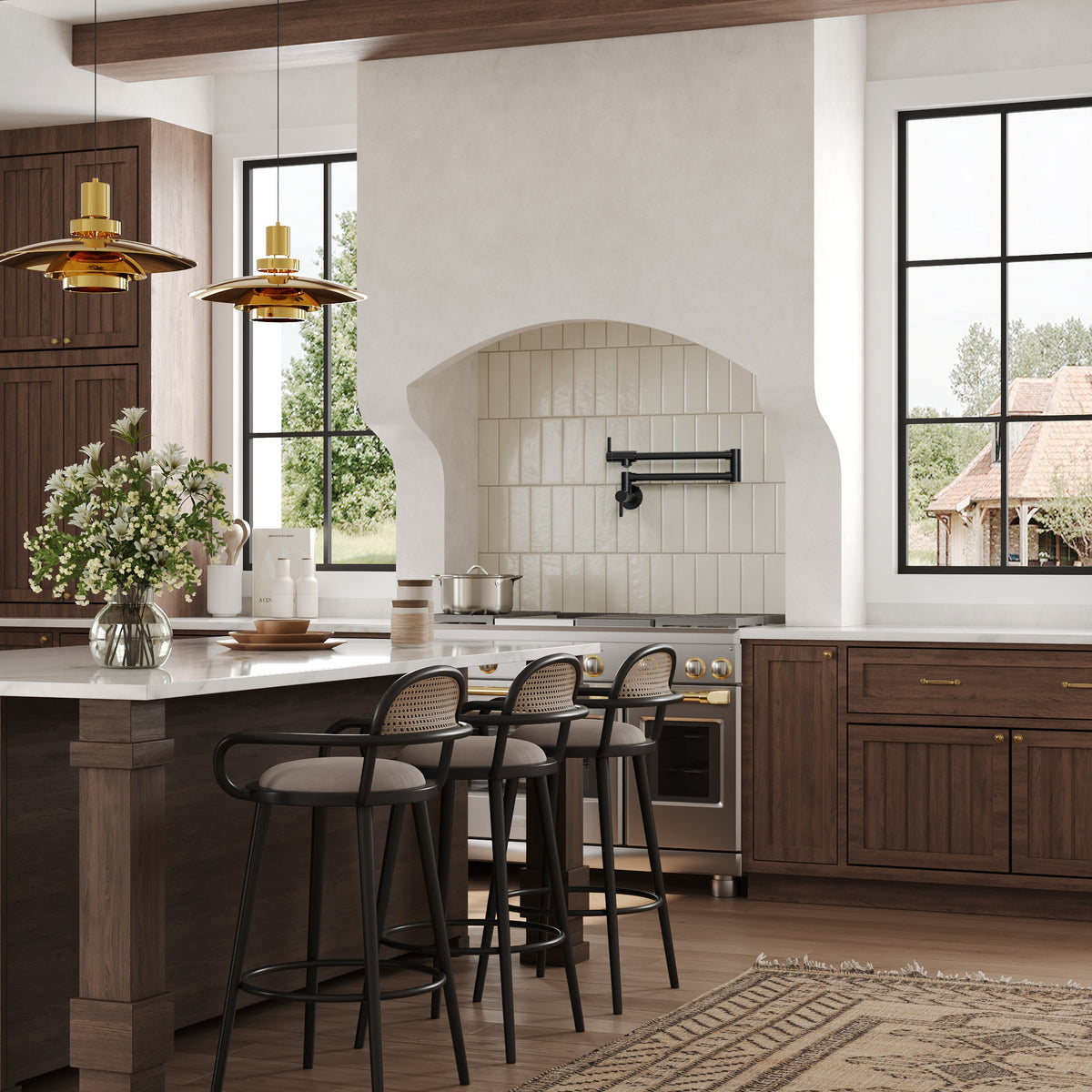 Two-Handle Wall-Mount Pot Filler