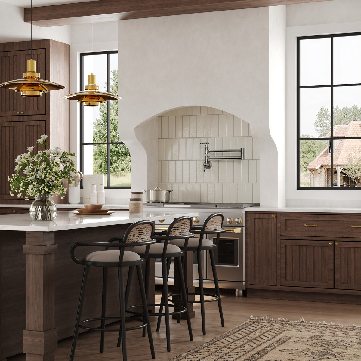 Two-Handle Wall-Mount Pot Filler
