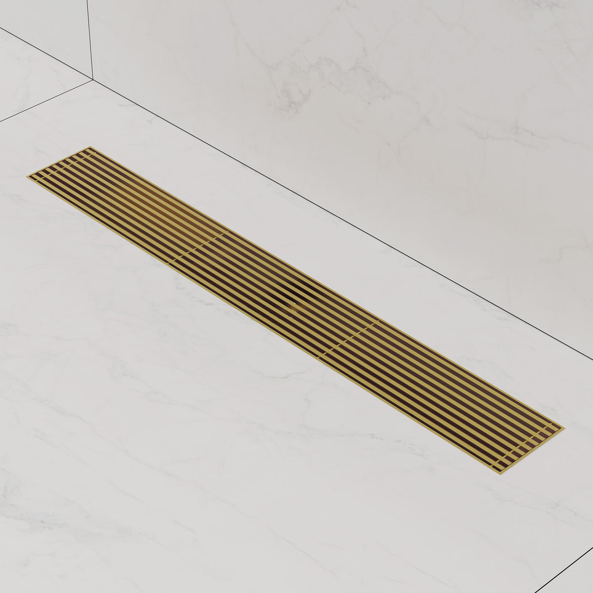 24-Inch Stainless Steel Linear Shower Drain for Fast Water Removal