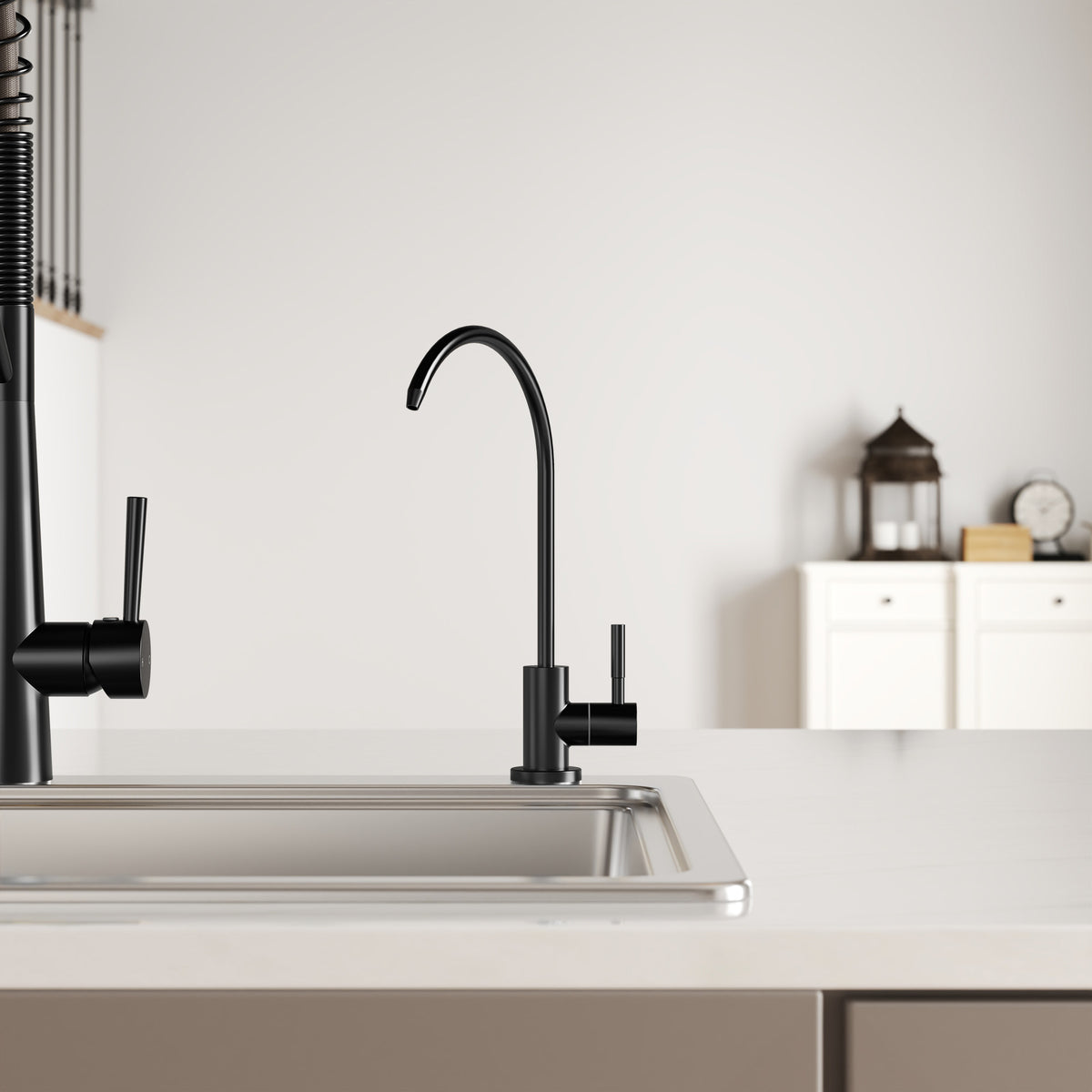 Single-Handle Beverage Kitchen Faucet