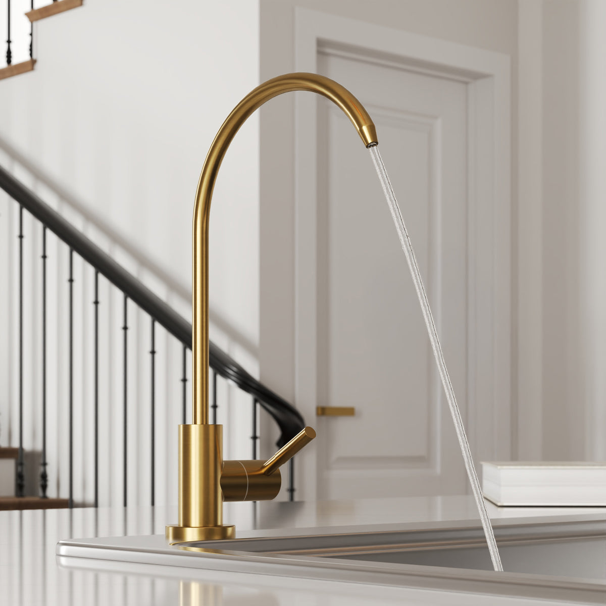 Single-Handle Beverage Kitchen Faucet