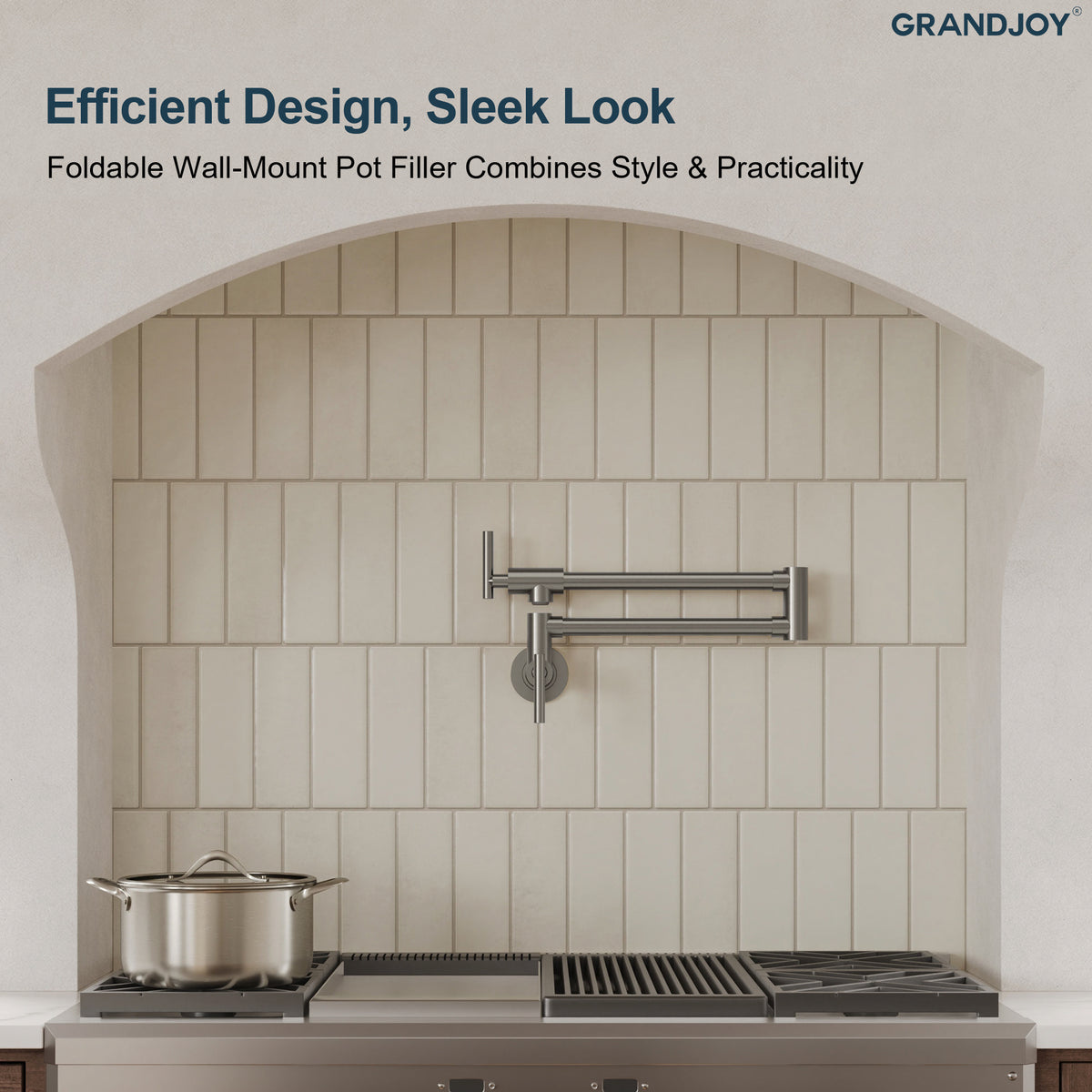 Two-Handle Wall-Mount Pot Filler