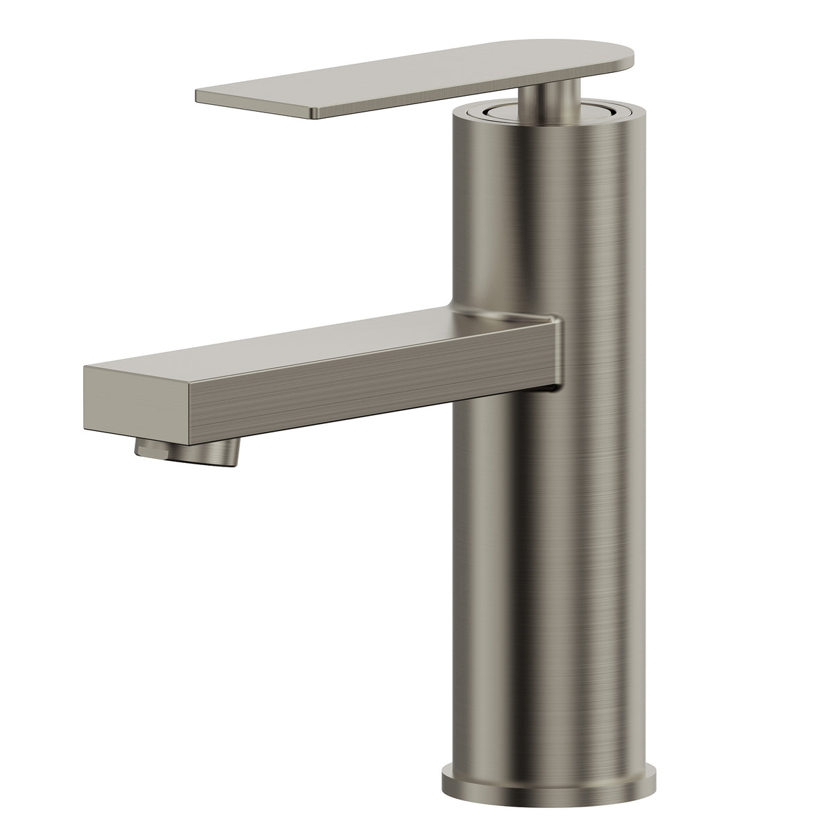 Single-Hole Bathroom Sink Faucet With Pop-Up Drain