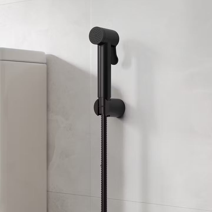 Single-Handle Wall-Mounted Bidet Sprayer with Concealed Rough-In Valve