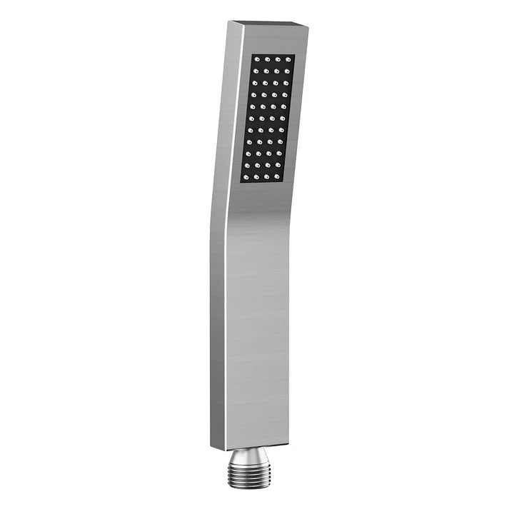Single-Spray Wall-Mount Handheld Shower Head with Rainfall Flow