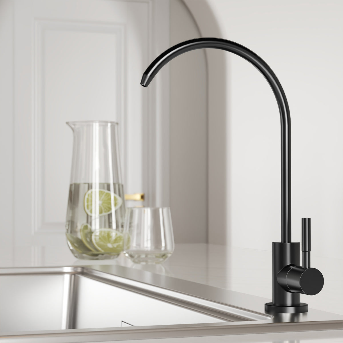 Single-Handle Beverage Kitchen Faucet
