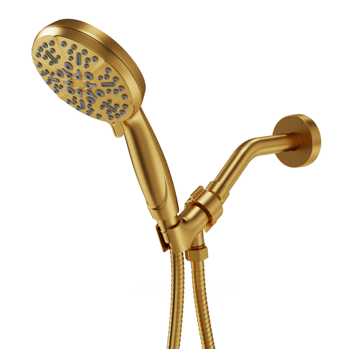 Wall-Mounted Shower Handheld with Five Spray Modes
