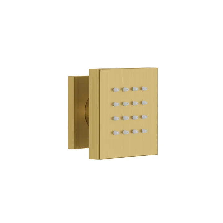 Adjustable Square Shower Body Spray with Targeted Water Flow