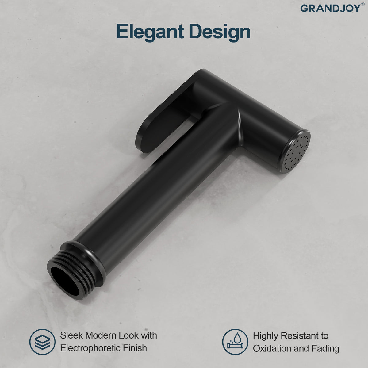 Single-Handle Wall-Mounted Brass Bidet Sprayer with Hot and Cold Control