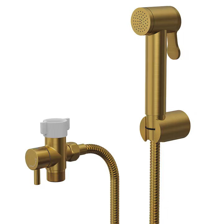 Single-Handle Wall-Mounted Bidet Sprayer with Concealed Rough-In Valve