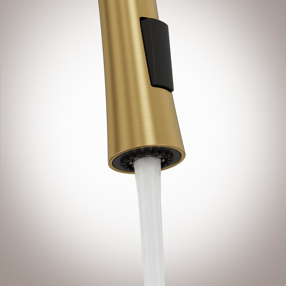 Single-Handle Pull-Down Kitchen Faucet With Dual Spray Modes
