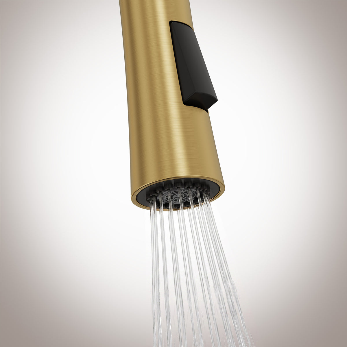 Single-Handle Pull-Down Kitchen Faucet With Dual Spray Modes