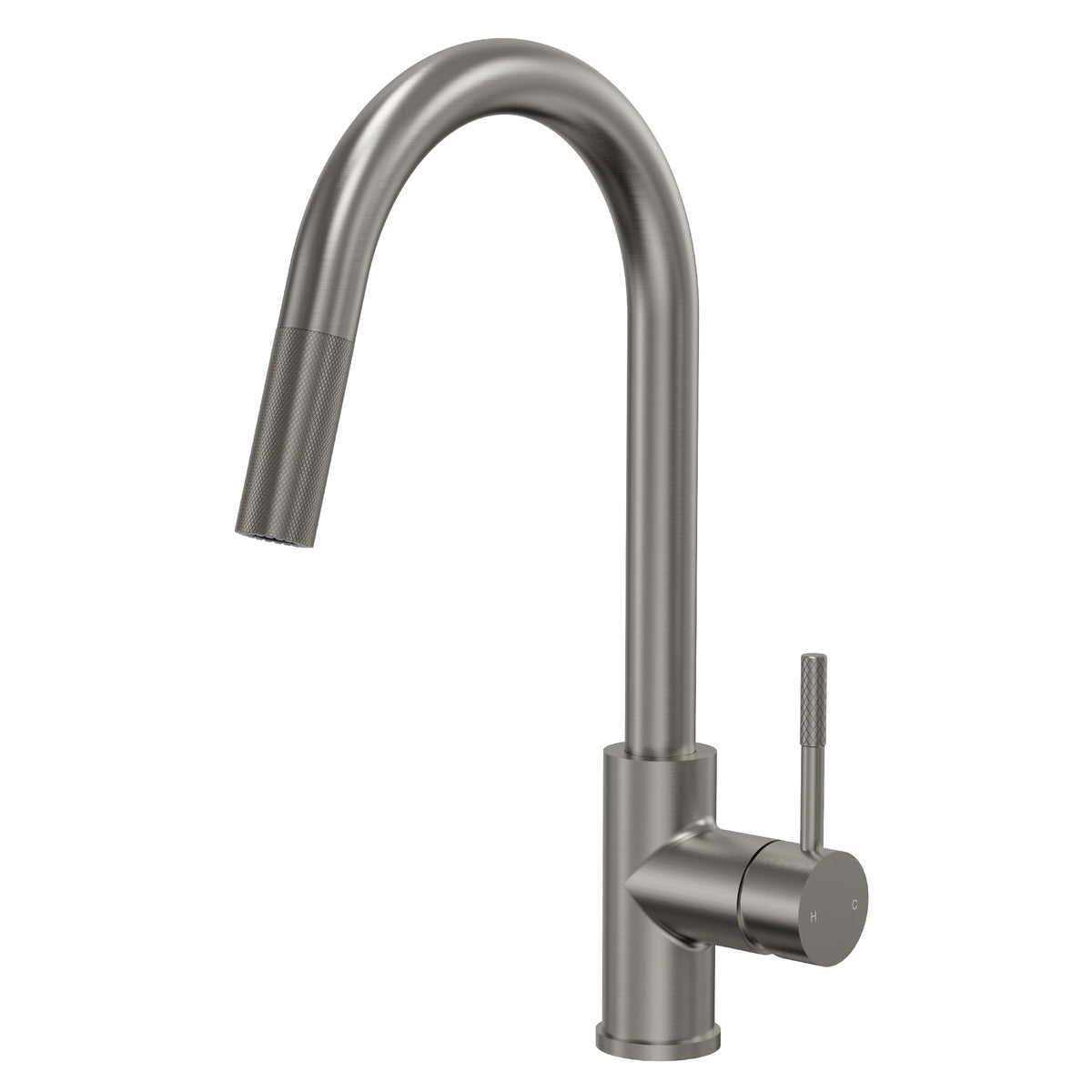 Single-Handle Pull-Down Kitchen Faucet With Dual Spray Modes