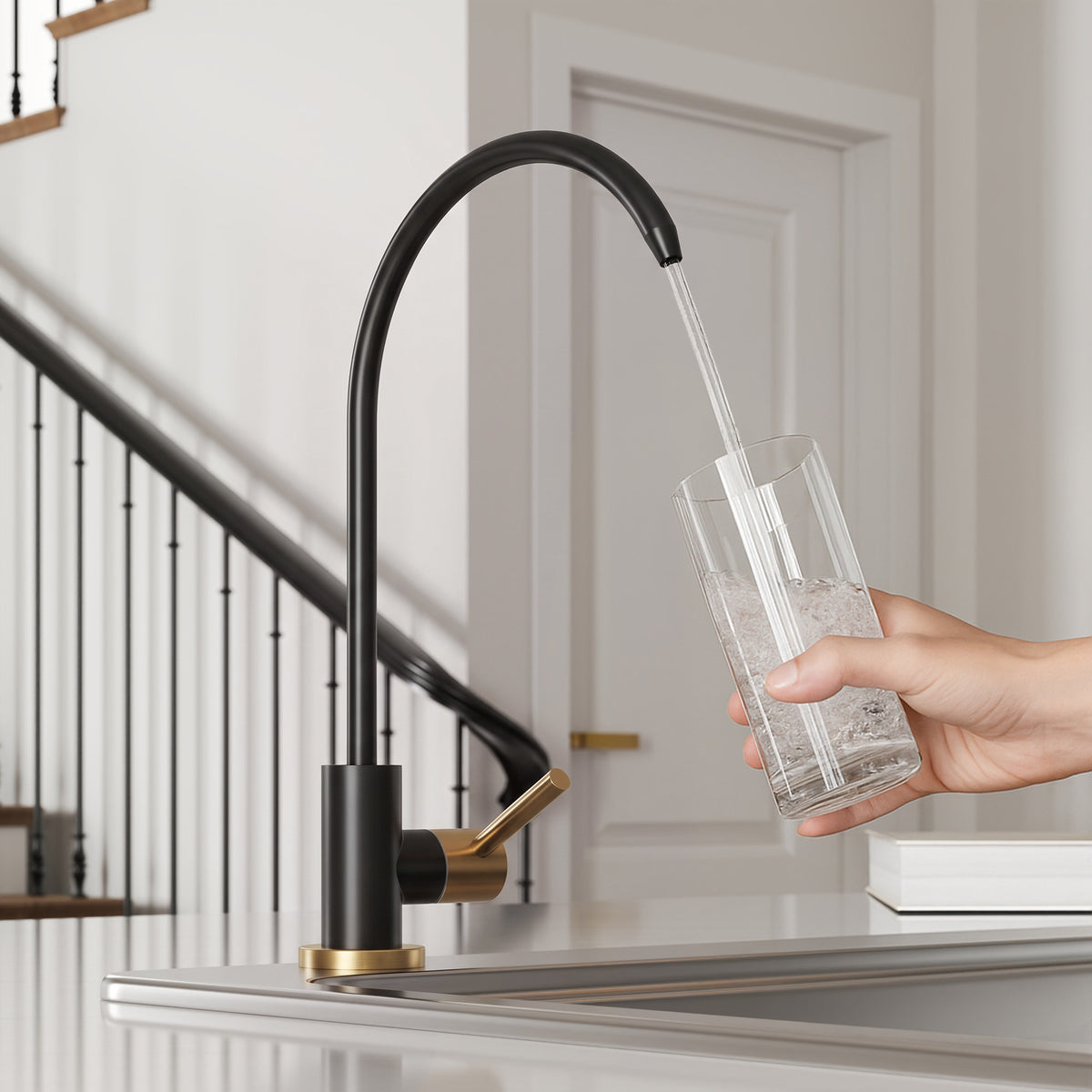 Single-Handle Beverage Kitchen Faucet