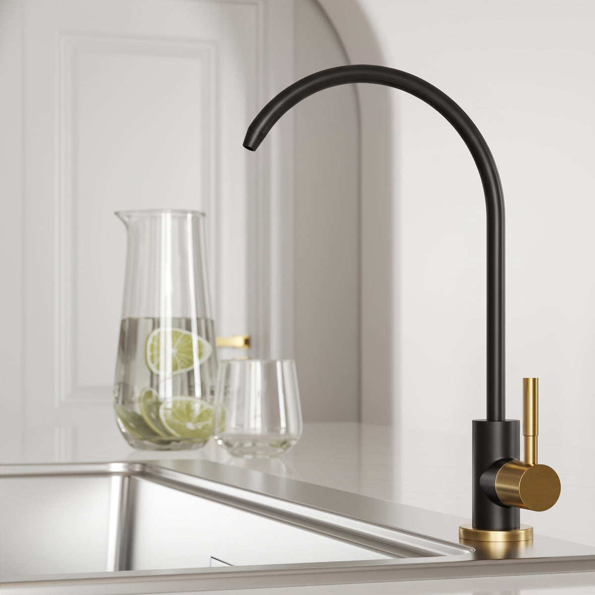 Single-Handle Beverage Kitchen Faucet