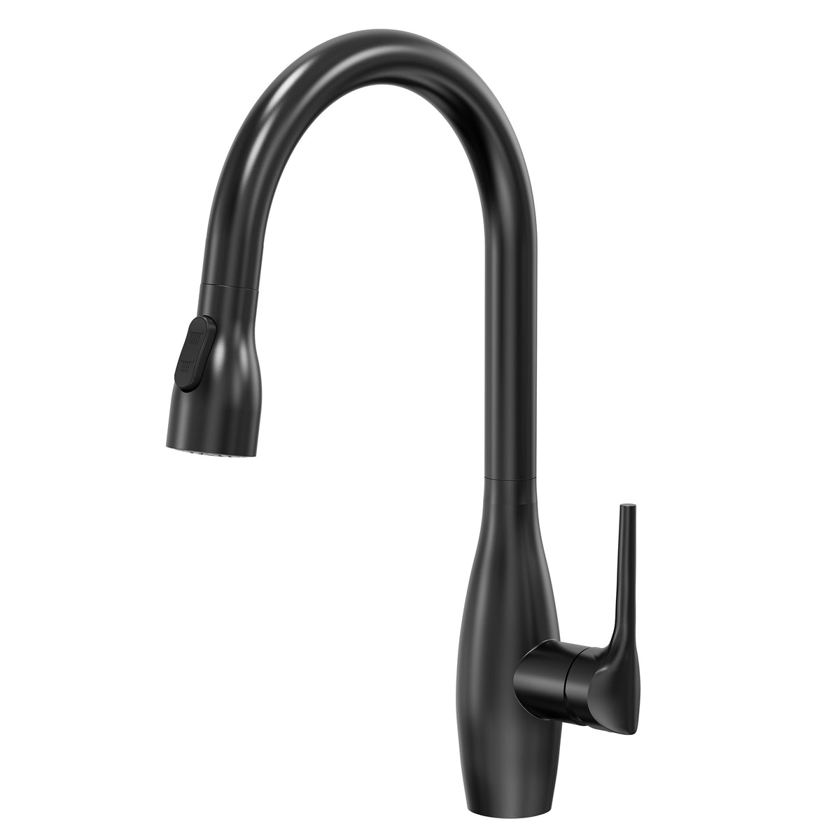Single-Handle Pull-Down Kitchen Faucet With Dual Spray Modes