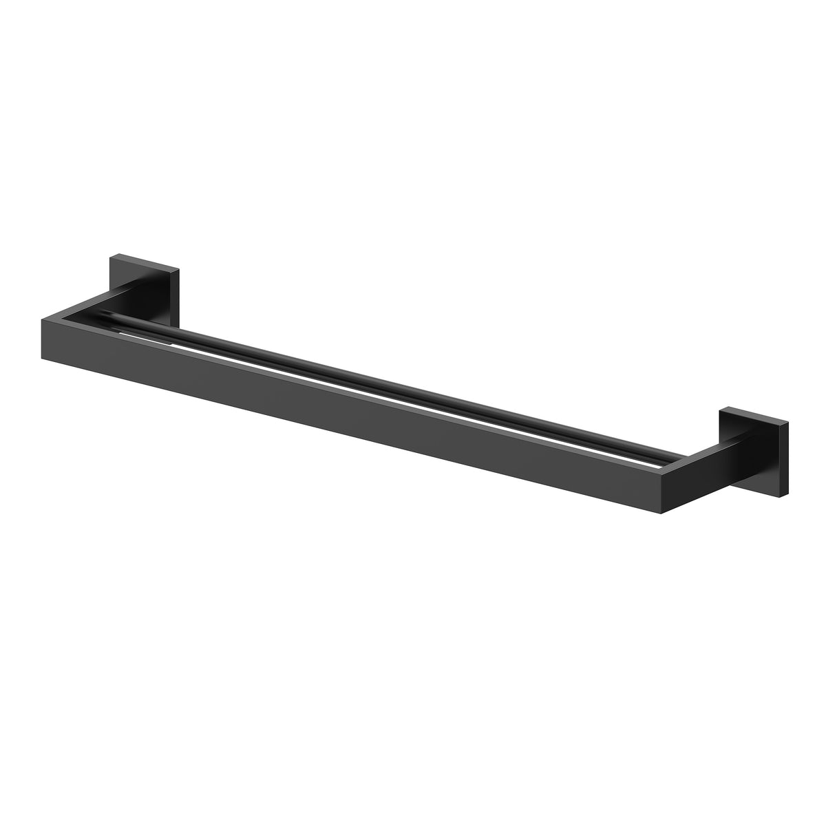 Wall Mounted Double Towel Bar for Bathroom Organization