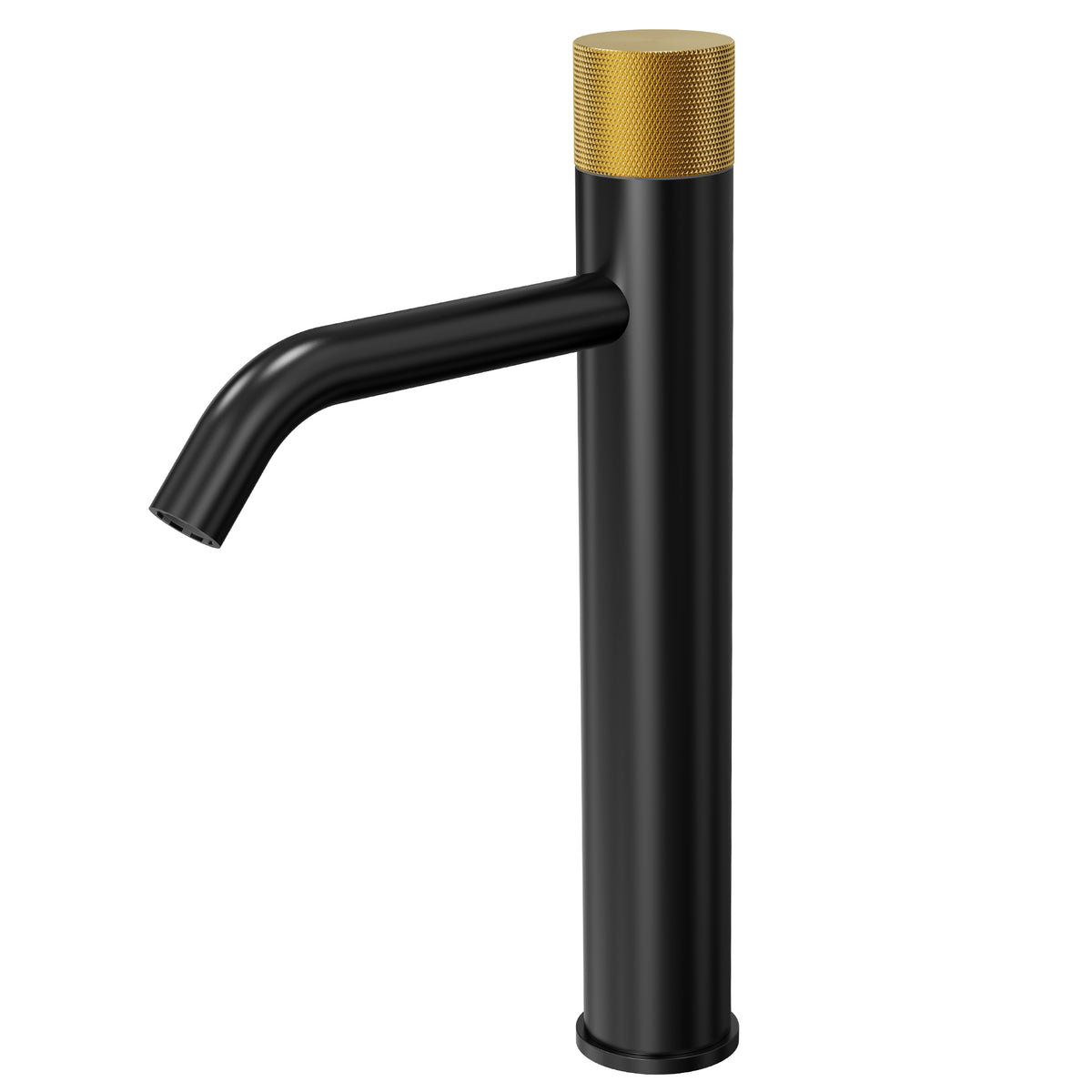 Single-Handle Vessel Bathroom Sink Faucet With Pop-Up Drain