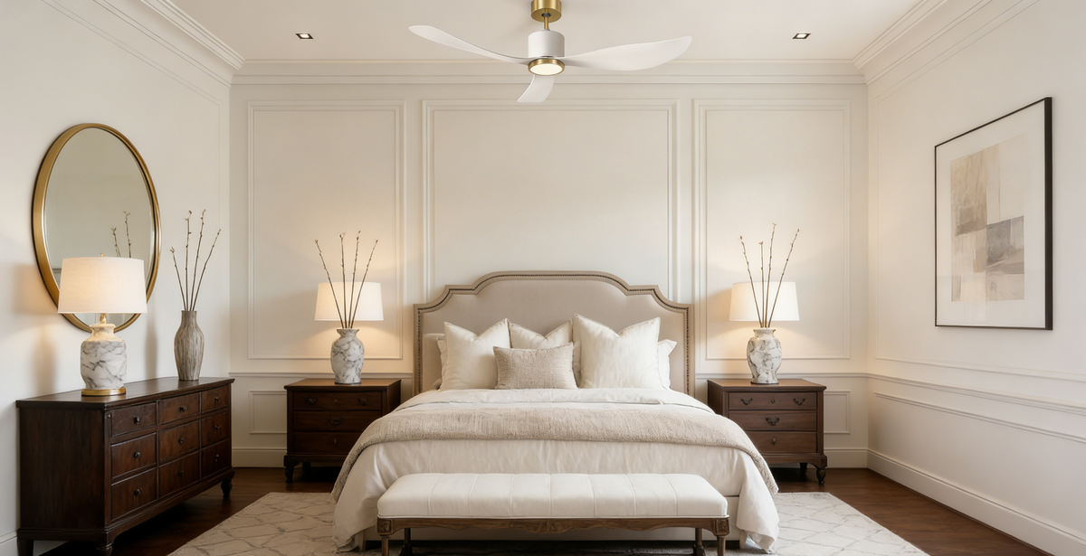 Quiet fan light selection guide for bedrooms and nurseries