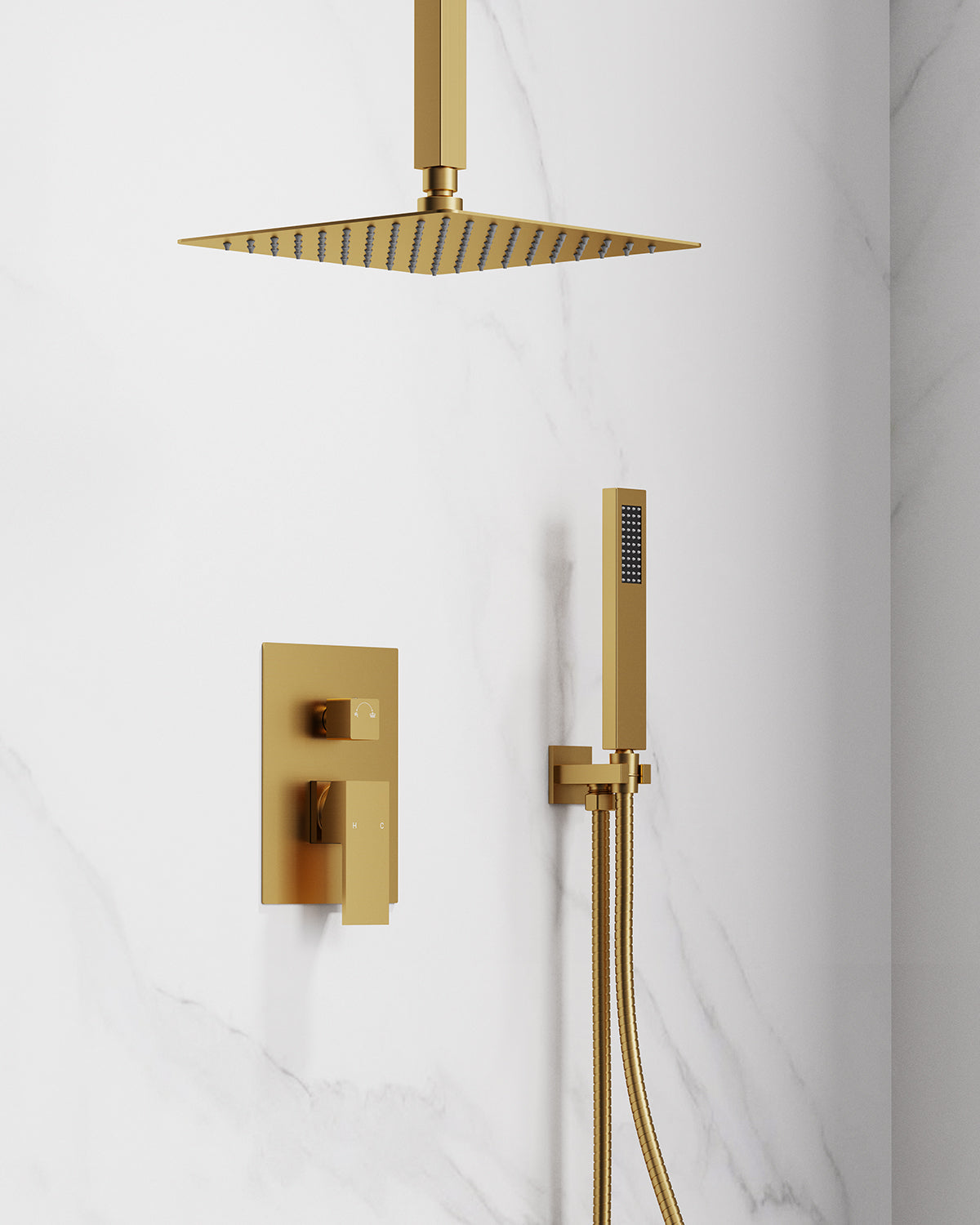 Ceiling-Mounted Shower Systems
