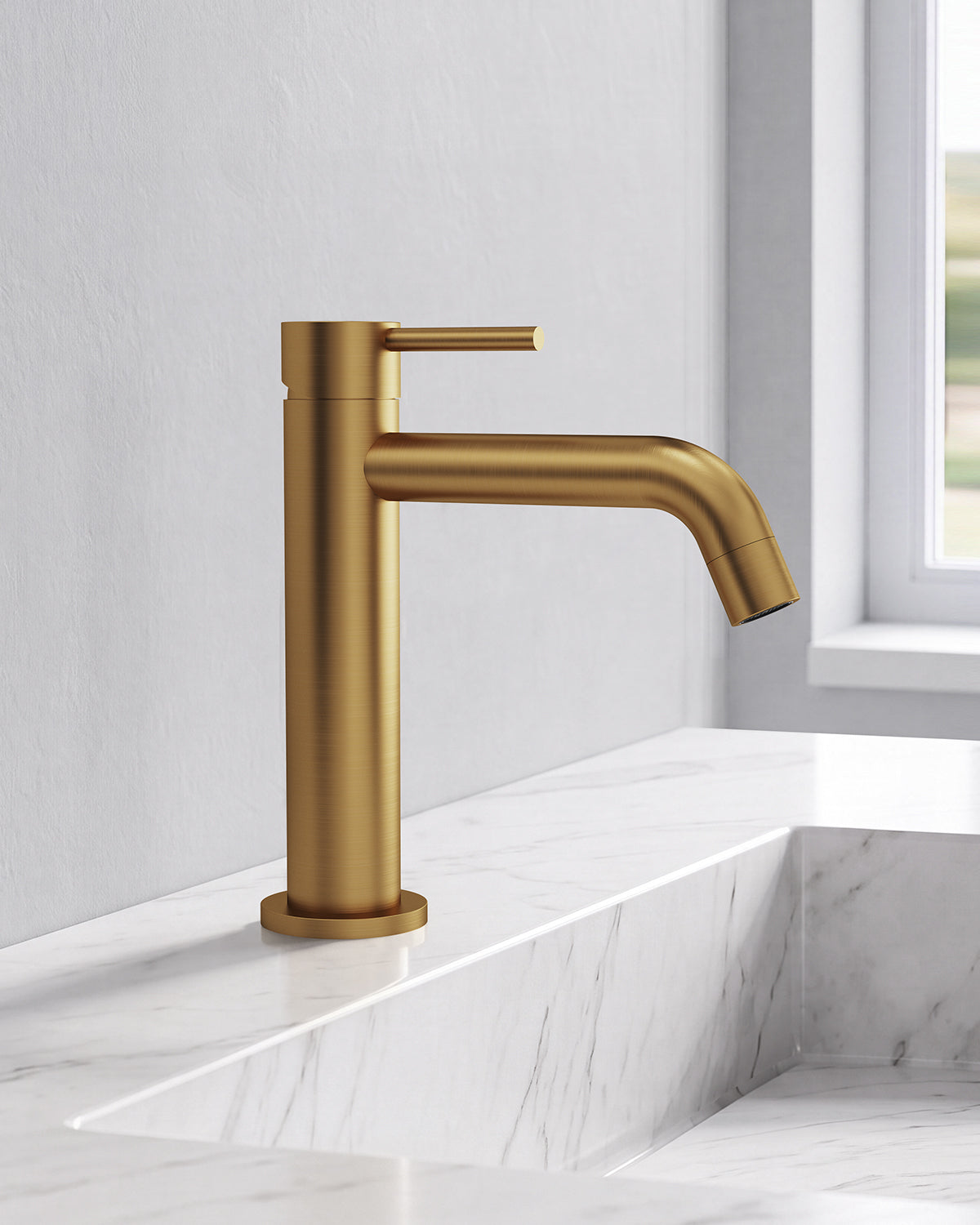 Single-Hole Bathroom Sink Faucets
