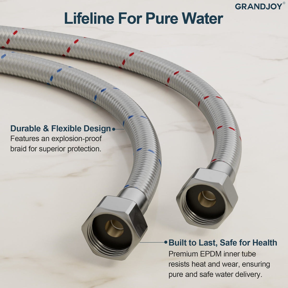 Single-Hole Waterfall Bathroom Sink Faucet with Pop-Up Drain