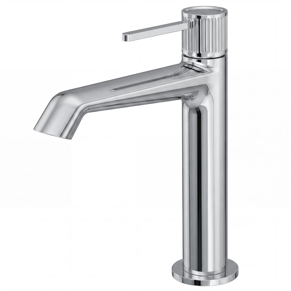 Single-Handle Bathroom Sink Faucet With Pop-Up Drain