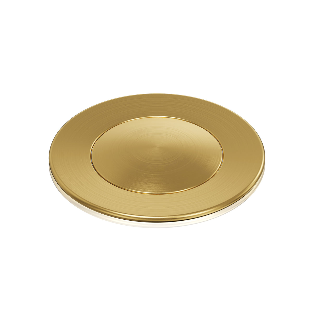 Pop-Up Bathtub Drain with Overflow and Brass Construction