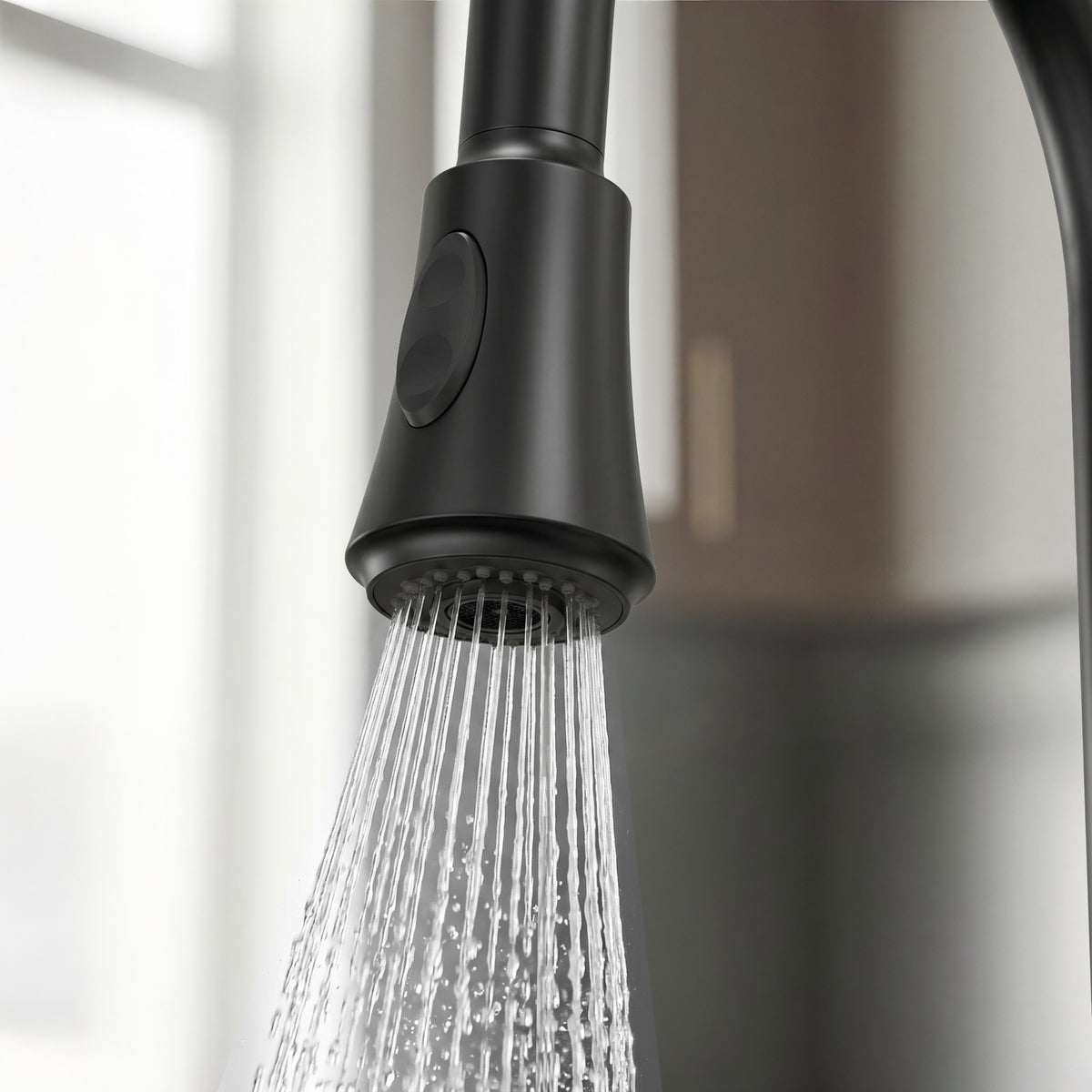 7.5-Inch Pull-Down Kitchen Faucet with Dual Spray Modes