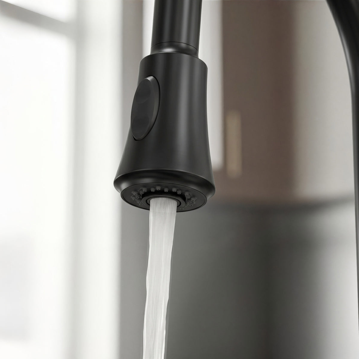 Pre-Rinse Spring Pull-Down Kitchen Faucet with Dual Spray Modes