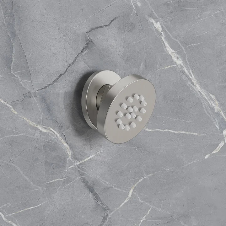 Adjustable Round Shower Body Spray with Targeted Water Flow