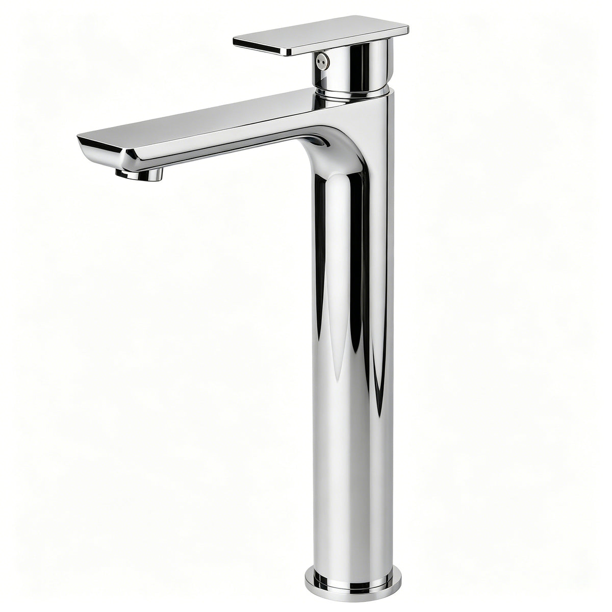 Single-Handle Vessel Bathroom Sink Faucet With Pop-Up Drain