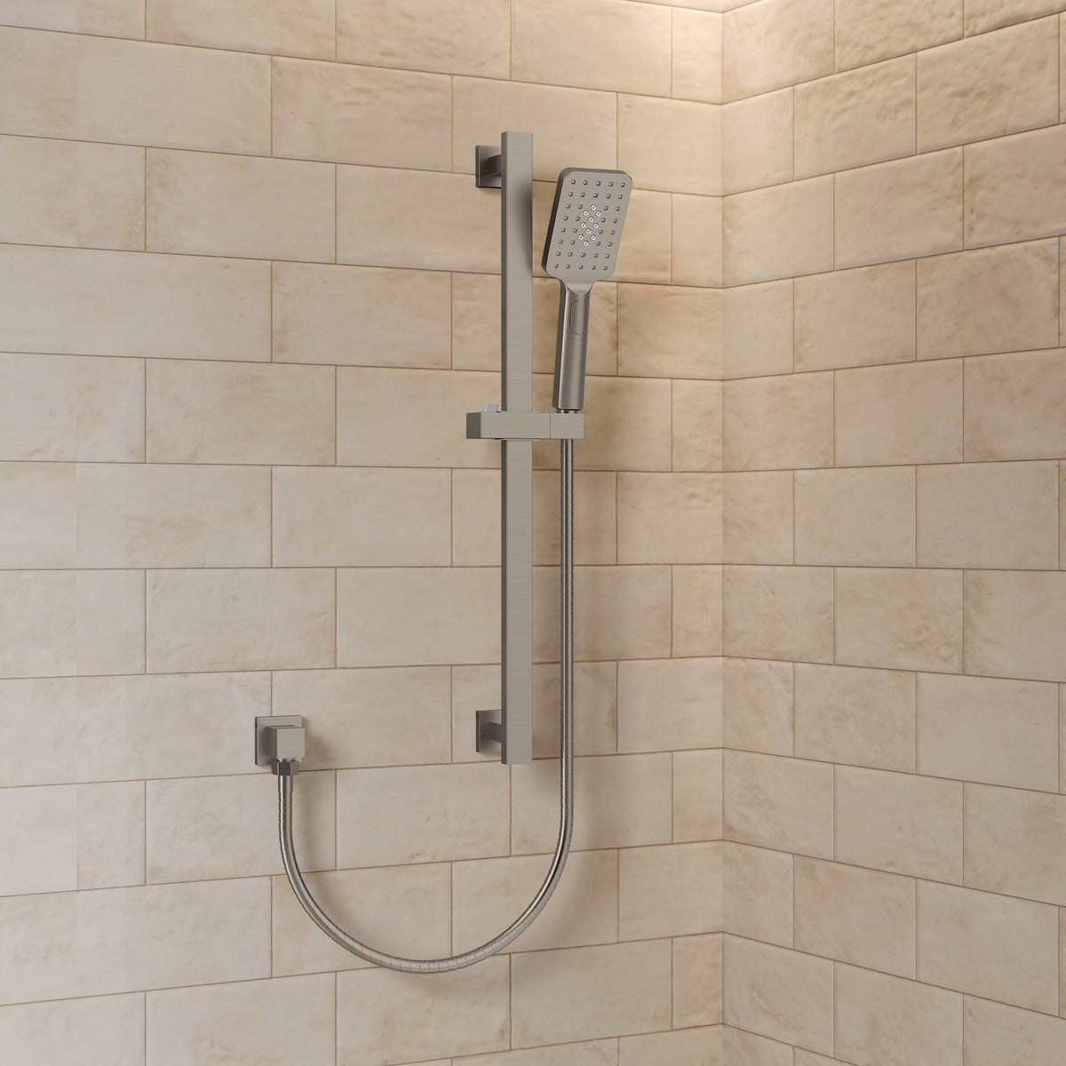 Wall-Mounted Shower Handheld with Three Spray Modes