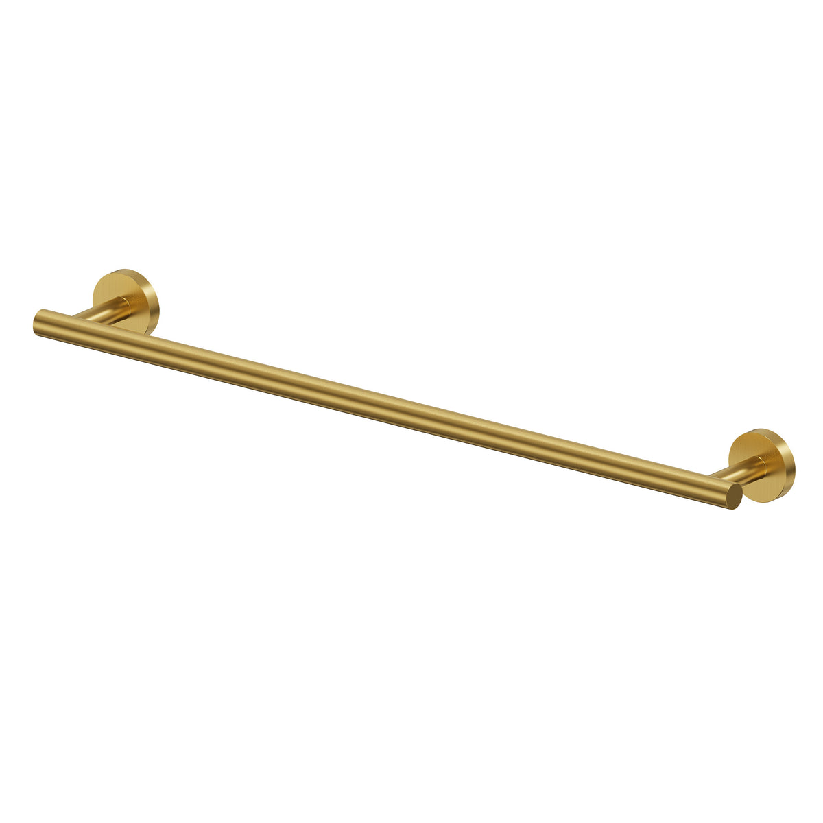 23.6-Inch Wall-Mounted Stainless Steel Bathroom Towel Bar for Daily Storage