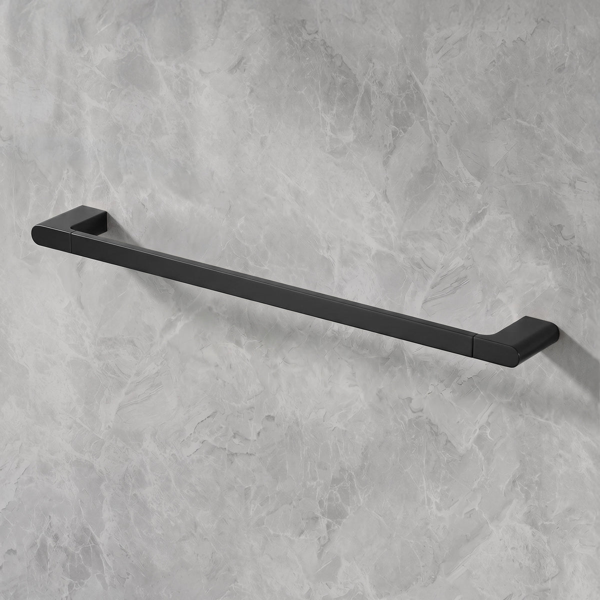 23.6-Inch Wall-Mounted 304 Stainless Steel Bathroom Towel Bar for Daily Storage