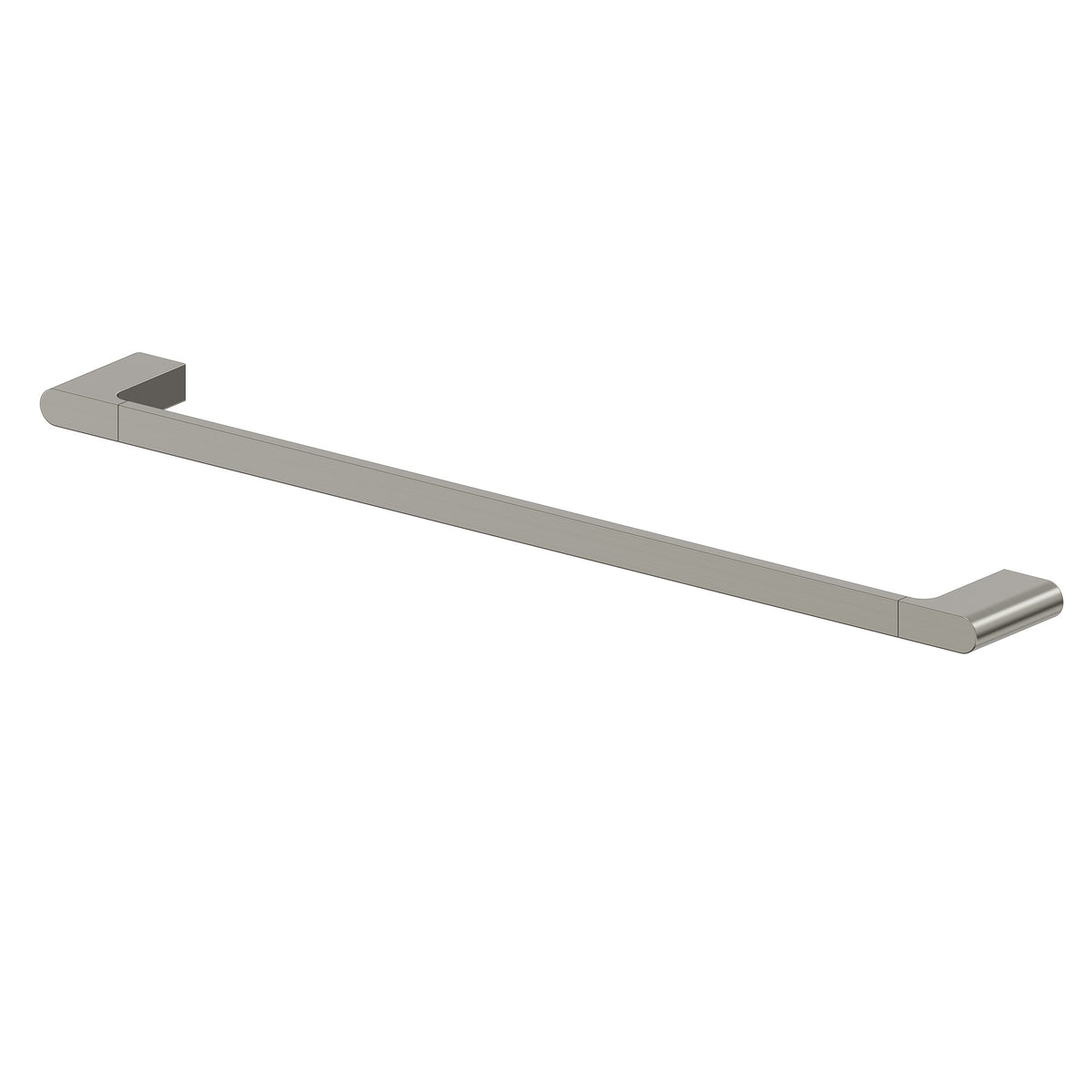 23.6-Inch Wall-Mounted 304 Stainless Steel Bathroom Towel Bar for Daily Storage