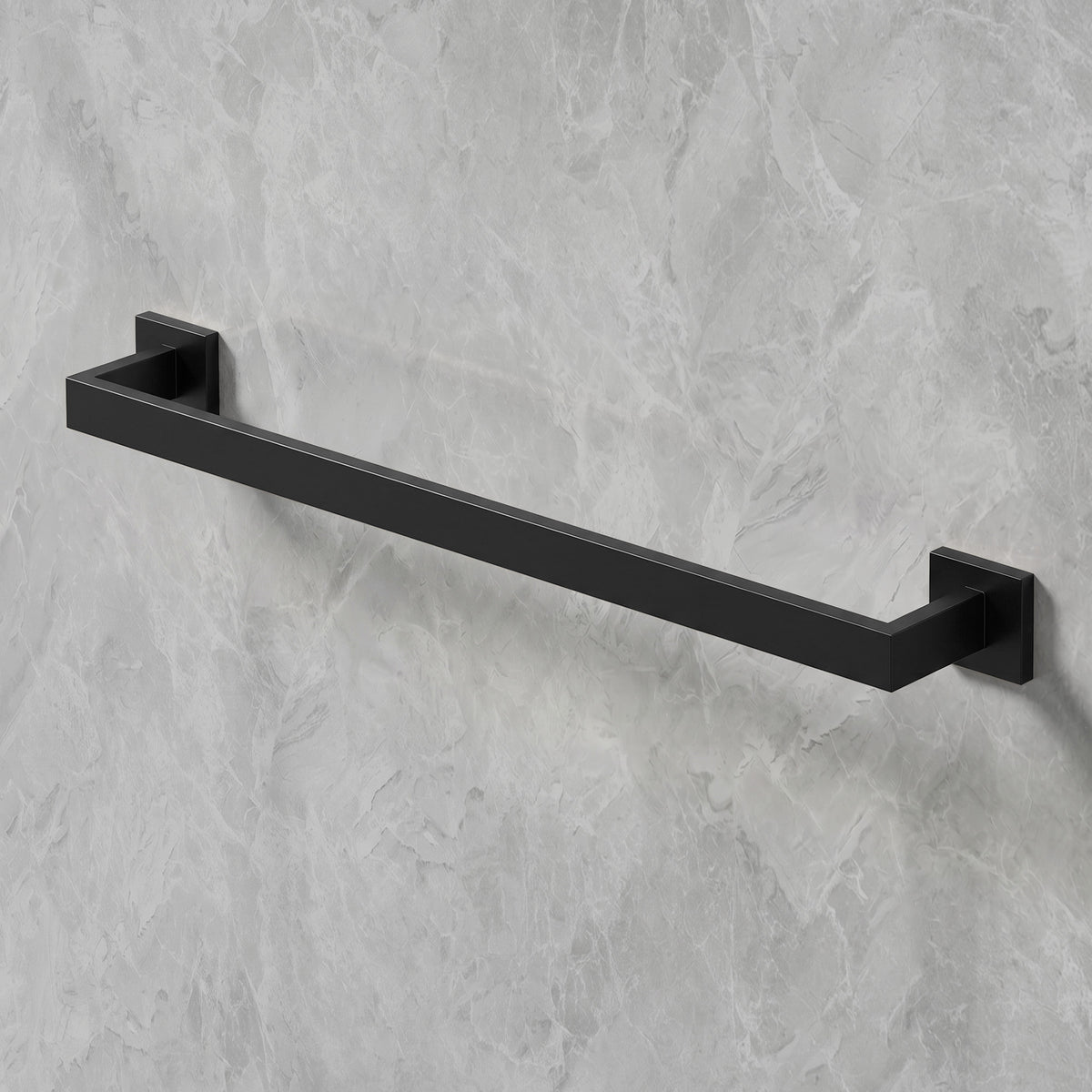 25.6-Inch Wall-Mounted 304 Stainless Steel Bathroom Towel Bar for Daily Storage