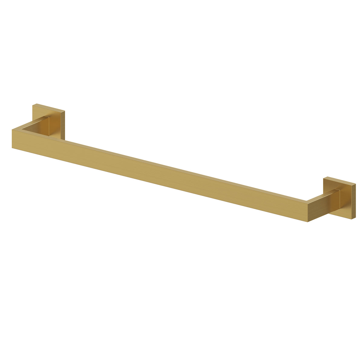 25.6-Inch Wall-Mounted 304 Stainless Steel Bathroom Towel Bar for Daily Storage